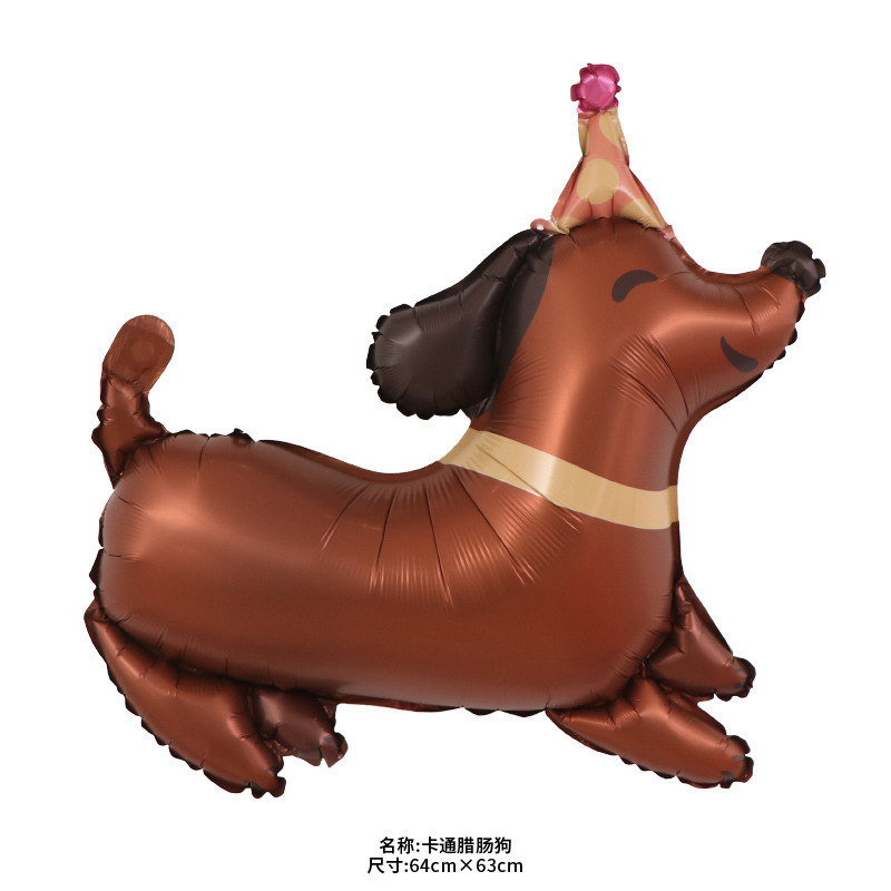 2pcs Matte Cartoon Pet Dogs Bi - đánh giá và giá Balloon Pump Hand