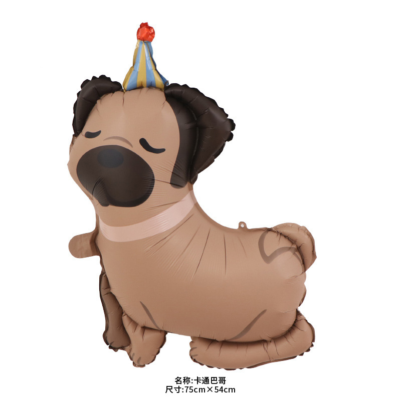 2pcs Matte Cartoon Pet Dogs Bi - đánh giá và giá Balloon Pump Hand