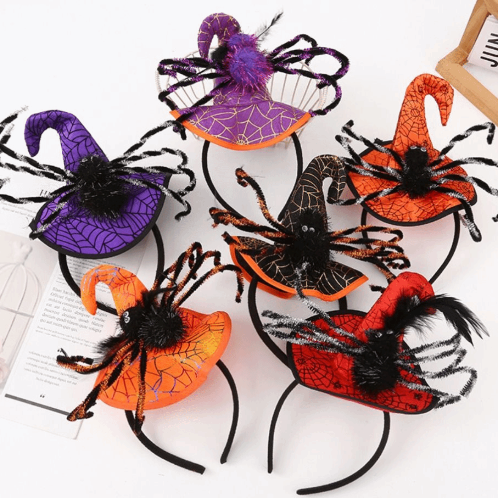 Spider Halloween Witch Hat Hea - đánh giá và giá Party Hat Cone