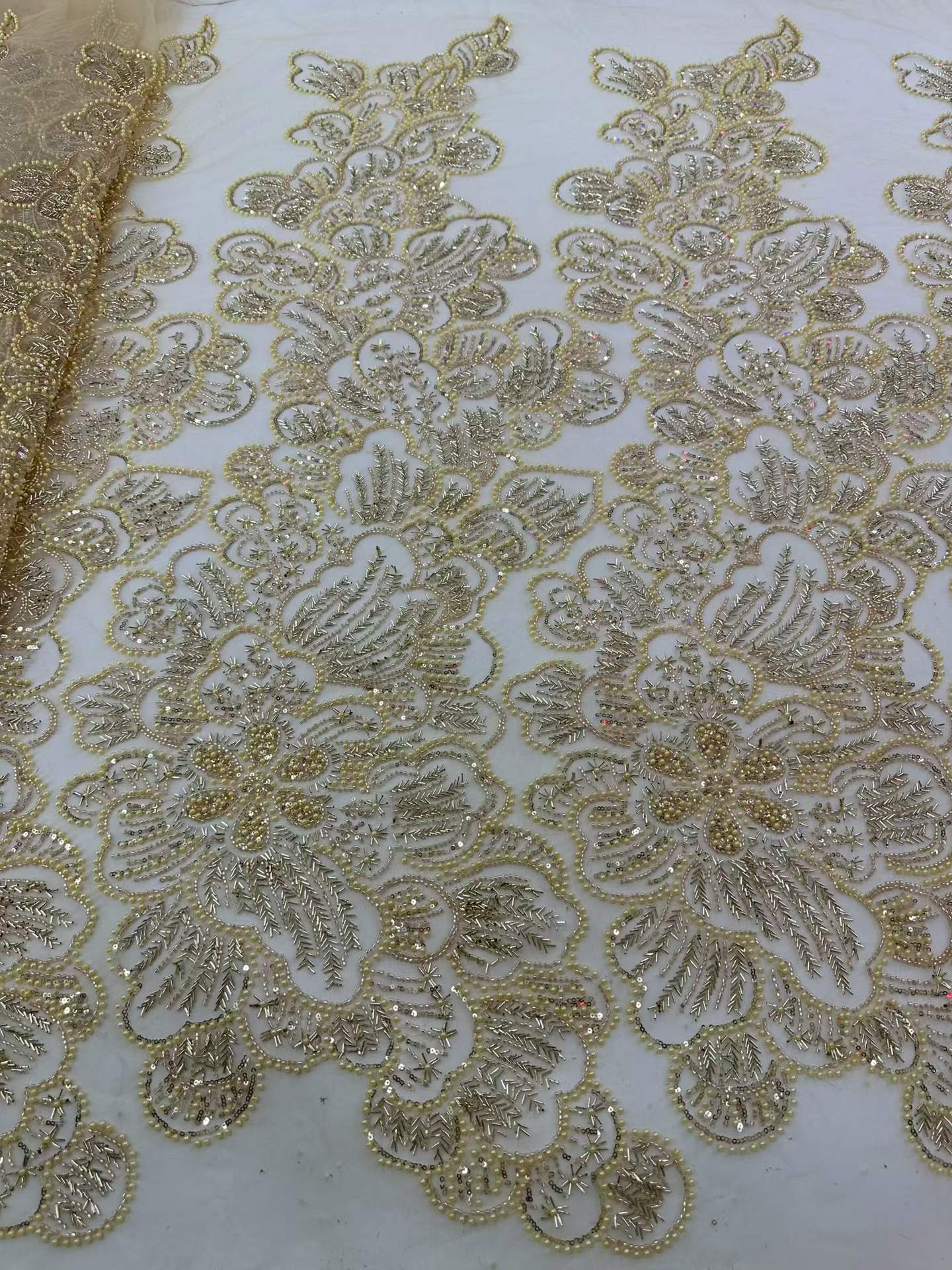 2027 Wedding Dress Fabric, Ele - đánh giá và giá Glitter Tablecloth